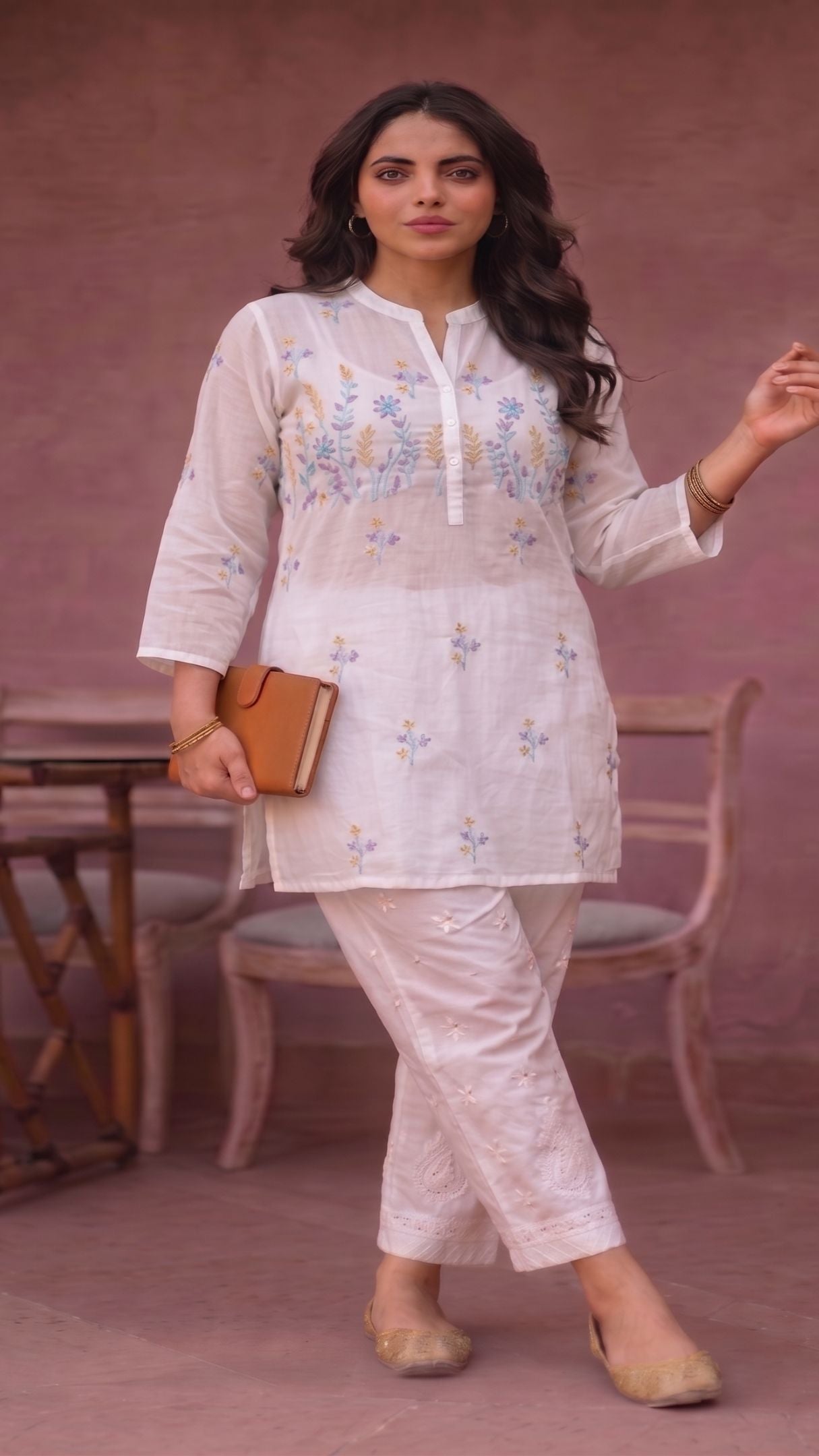 Noor-e-Muslin Kurti