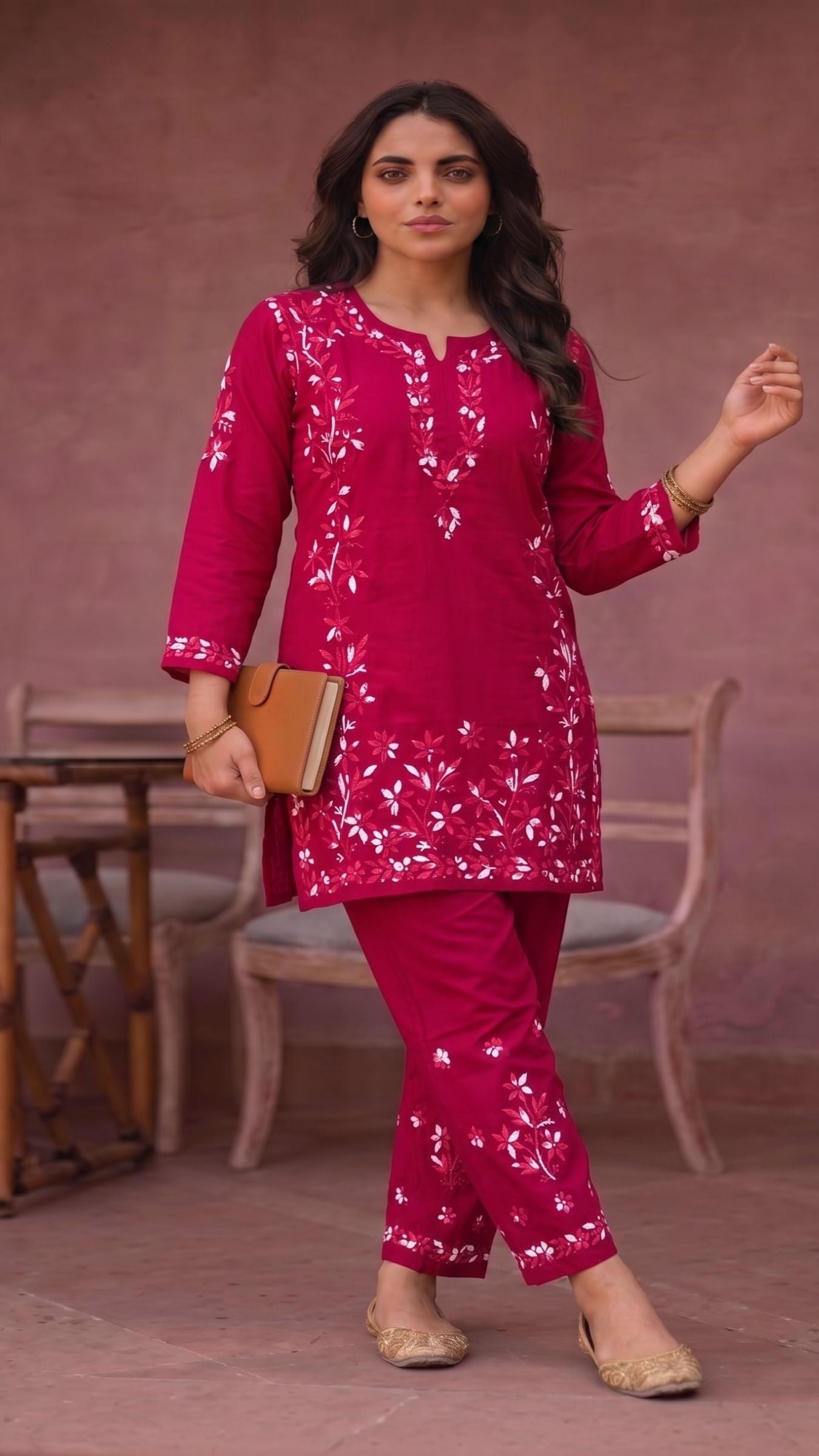Nawabi Cherry Kurti