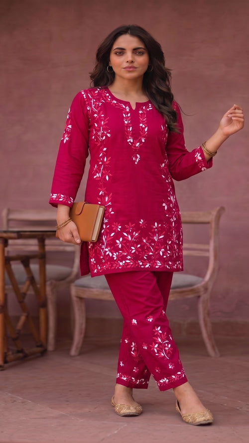 Nawabi Cherry Kurti