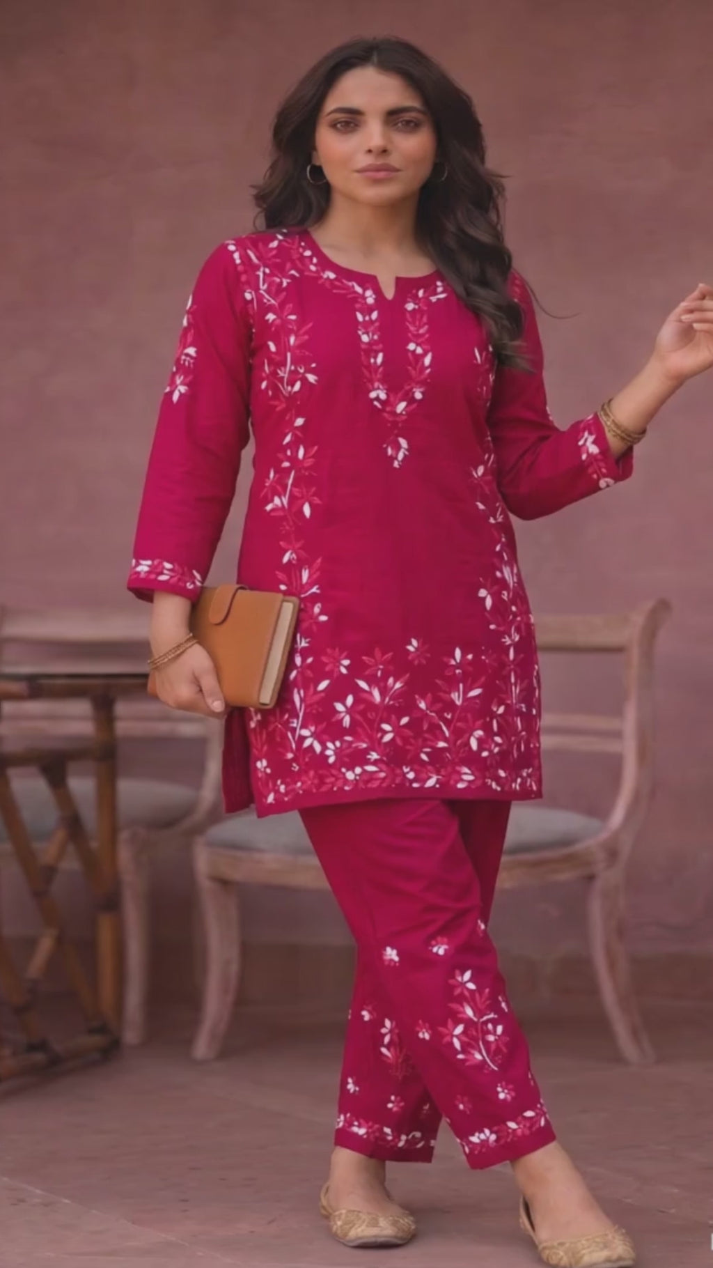 Nawabi Cherry Kurti